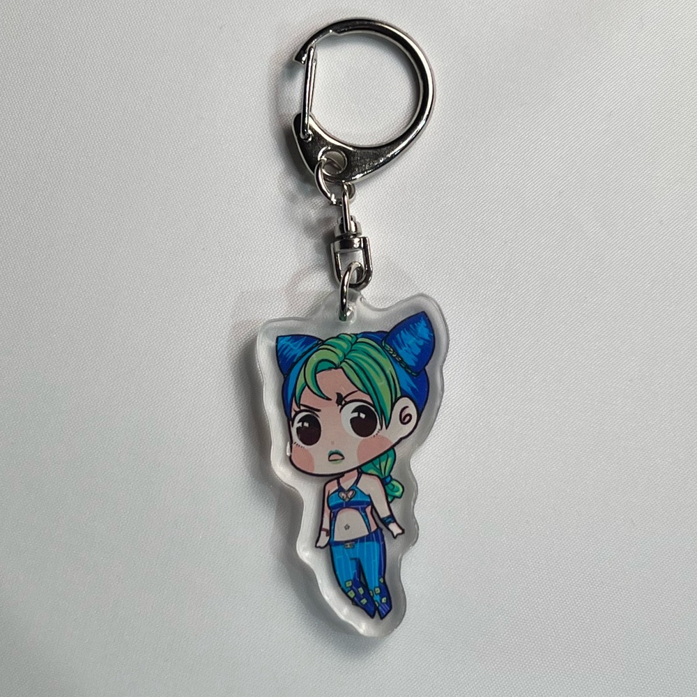 Jojo's Bizarre Adventure Jolyne Fan Art Anime Acrylic Keychain